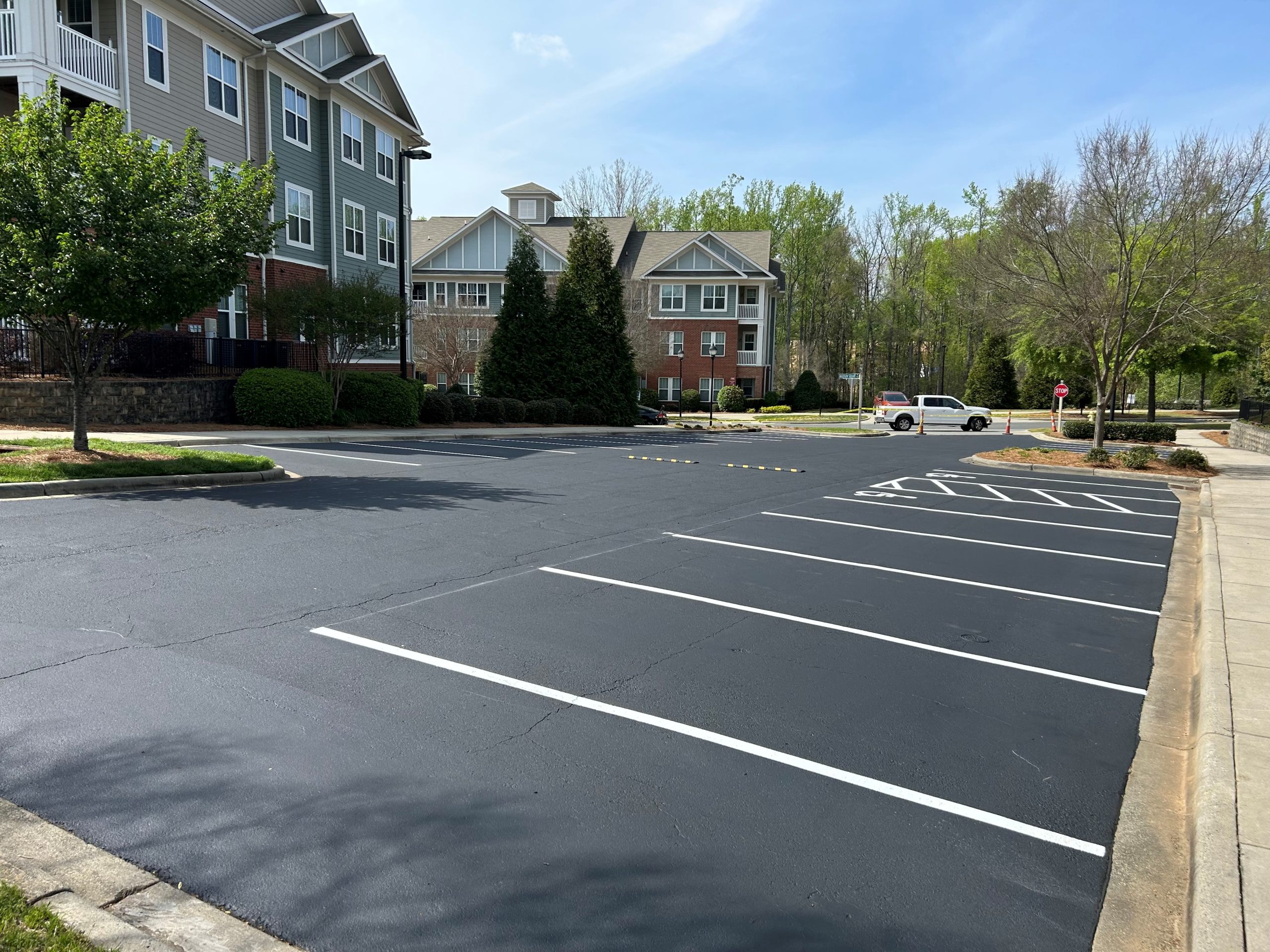 District Apartments Seal Coating Picutre 1